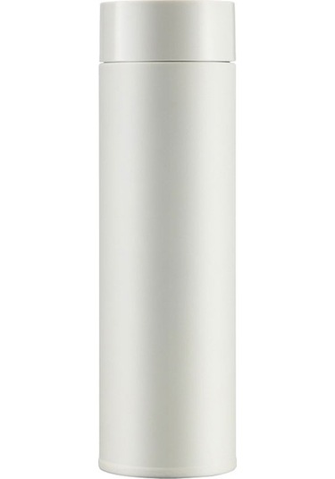500ml 316 Paslanmaz Çelik Termos Bardak Şık Bardak Beyaz