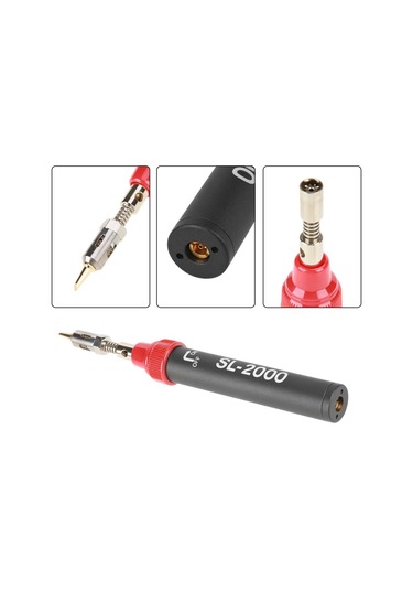 Isı Çekirdekli Saf Kaynak Kalemi Gazlı Havya