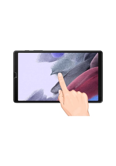 Goocamp Galaxy Tab A7 Lite T225 Uyumlu Gcmp Tablet Temperli Cam Ekran Koruyucu-renksiz