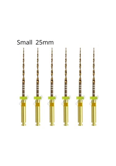 Diş Pistonlu Dalga Altın Endo Bir Dosya Endomotor Kök Kanal Hazırlama Endodontik İçin Döner Endodontik Dosyaları Gri