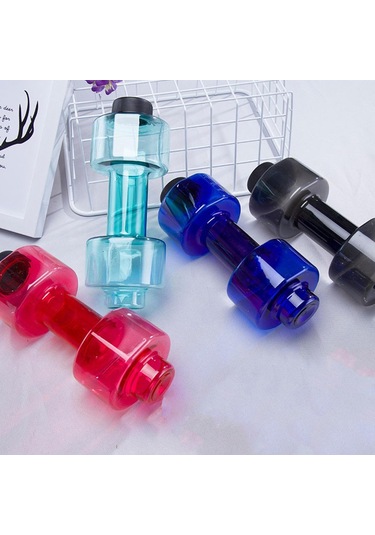 Dolıty Fitness Halter Ağırlığı Güçlü Su İçecekleri Şişesi 550ml-kırmızı