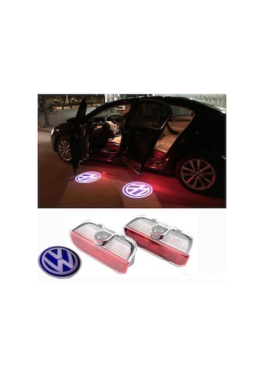 Vw Passat B8 Kapı Altı Led Logo 2015-2019