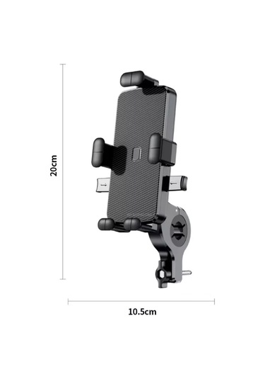Technoroom Bisiklet Telefon Tutucu 240220719 Siyah