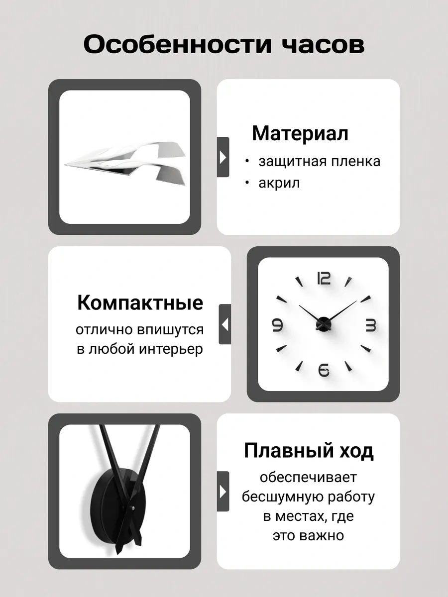 Artclock Rulo Duvara Yapışan Rakamlı Dekoratif Duvar Saati 263460146 Siyah