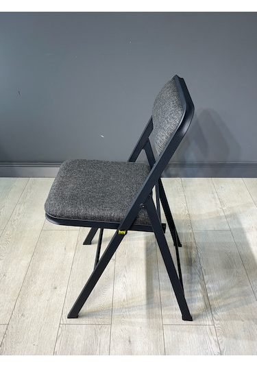 Mercan Safir 2 Kişilik Kare Mutfak Yemek Masası Takımı 2+1 Keten Gri 60 Cm Safir Gri 2'li