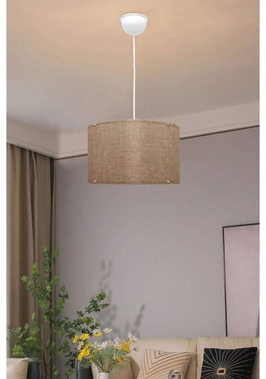 Eylül Tekli Avize Sütlü Kahverengi