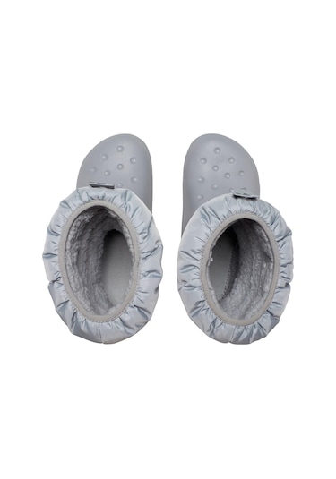 CROCS Classic Neo Puff Boot T Çocuk Bot 207683-007 Gri