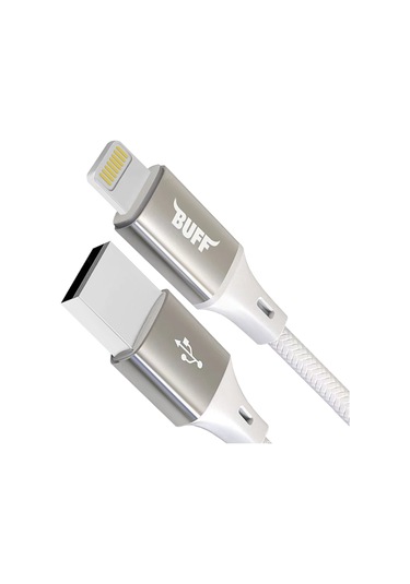 Buff Bl71 Usb Lightning 2.4a 1.2m Data Ve Şarj Kablosu Beyaz