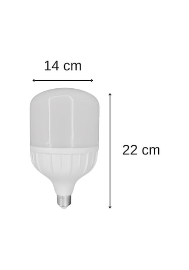 Chn 7'li Paket 60w Büyük Boy 6500k Beyaz Işık E27 Led Tasarruflu Ampül