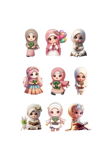 Yenilebilir Şekerli Kağıt Baskısı Cupcake Ve Pasta Resim Baskı Kuran Okuyorum Temalı 41