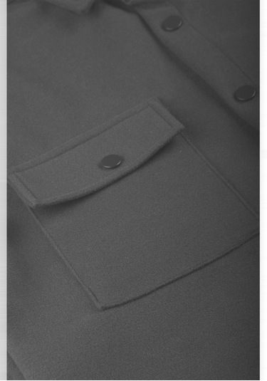 Deepsea Erkek Antrasit Premium Kaşe Ceket Şık, Modern Ve Sıcak Tutan Tasarım Ceket Mont 2500559 Antrasit