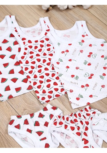 Matvejka 3 Parça Atlet Ve Külot İç Giyim Seti 216192131 Beyaz