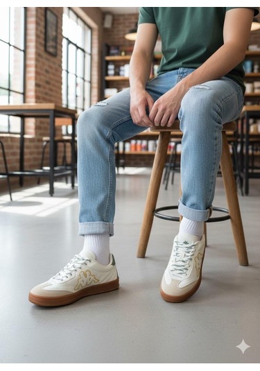 Kappa Kp-1039 Santiago Rahat Orijinal Ürün Sneaker Ayakkabı Bej