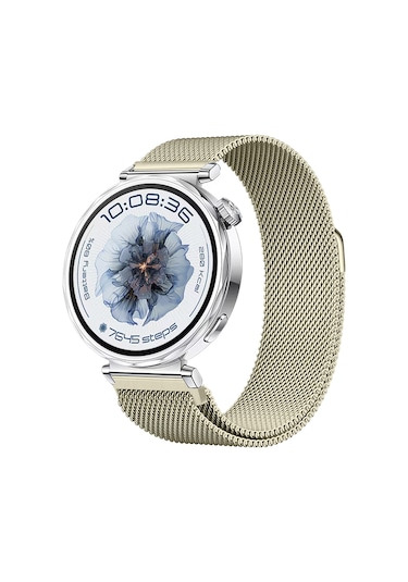 Huawei Watch Gt5 41mm Uyumlu Manyetik Milanese Loop Metal Kordon