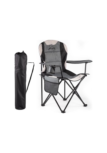 Sportlife Evolite Nature Katlanabilir Kamp Koltuğu 2'li Set Gri