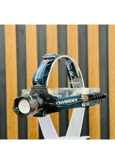 Powerdex 25w 1800 Lümen Şarj Edilebilir Kafa Lambası Pd-1372 Siyah