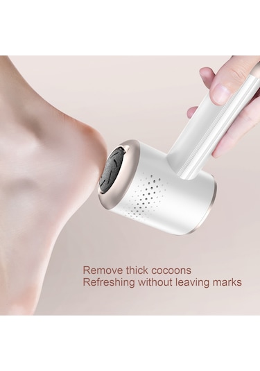 Moveevo Elektrikli Ayak Öğütücü Otomatik Ayak Nasırı Giderici Ev Kullanımı Ayak Öğütme Aleti Şarj Edilebilir Ayak Bakım