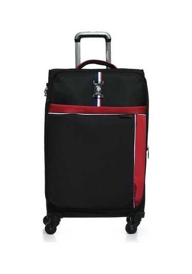 U.s. Polo Assn. Siyah Kumaş Unisex Orta Boy Valiz Plvlz22801bo 001