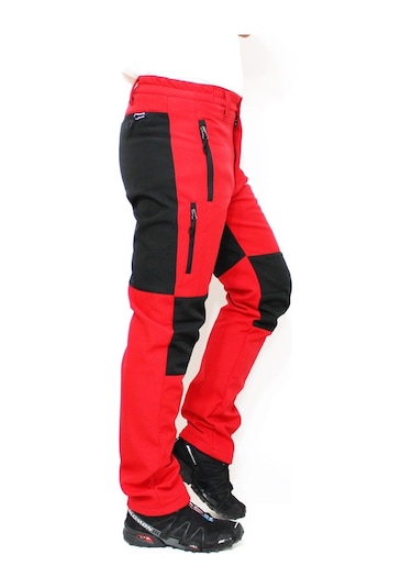 Mudwill Kışlık Softshell Pantolon (600202) - Kırmızı