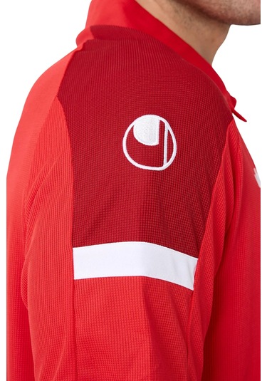 Uhlsport Energy Polo Yaka Erkek Tişört 1101801 KIrmızı