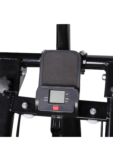 Yasomi Fys10 Katlanabilir Dikey Tırmanma Egzersiz Aleti - Merdiven Tırmanma Kondisyon Aleti Siyah