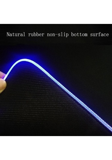 Fastbuy 350x900x4mm F-01 Renkli Tuğla Rgb Işıklı Kaymaz Kauçuk Mouse Pad Renkli Tuğla