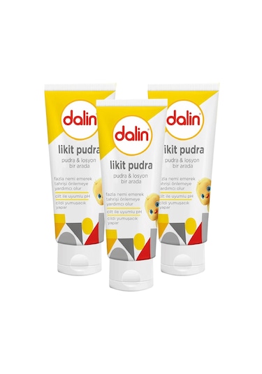 Dalin Likit Pudra 100 ml 3 Adet