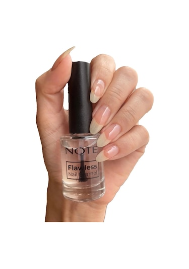 Note Cosmetics Nail Flawless Oje 01 Selfie - Şeffaf