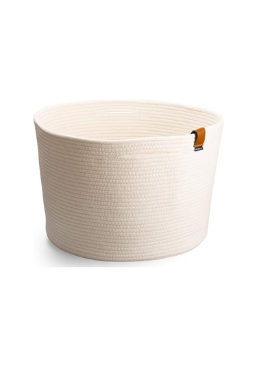 Camatschua Büyük Boy Sepet Beyaz