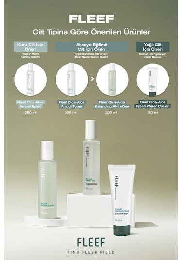 Hassas Ciltlere Nem Ve Ph Dengesi Sunan Losyon Dashu Fleef Cica-aloe Balancing All İn One