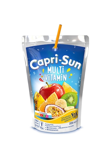 Capri-sun Multi Vitamin 200 Ml X 20 Adet 1 Koli