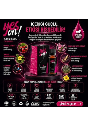 Yeson Drops For Women  15 ML