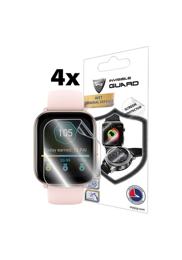 Amazfit Active İle Uyumlu Ipg Ekran Koruyucu 4 Adet