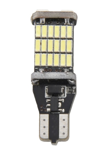 Leasetake 2 Adet T15 W16w Led Geri Vites Ampulü 920 921 912 Hatasız 4014 45smd Vurgulu Fren Ampulü Dc12v