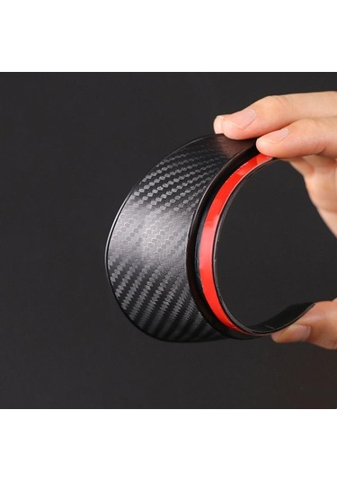 jmsstore Universal Araç Dikiz Aynası Yağmur Kaş Dikiz Yağmur Geçirmez Bıçaklar Etiket