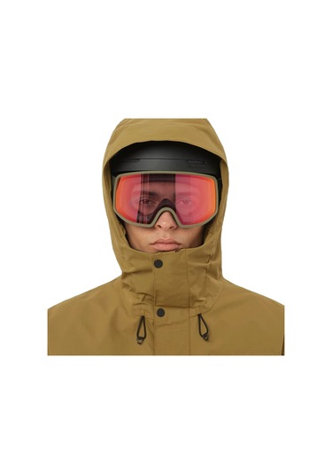 Salomon Salomon Venom Erkek Sarı Kayak Ceketi 6767 Hardal