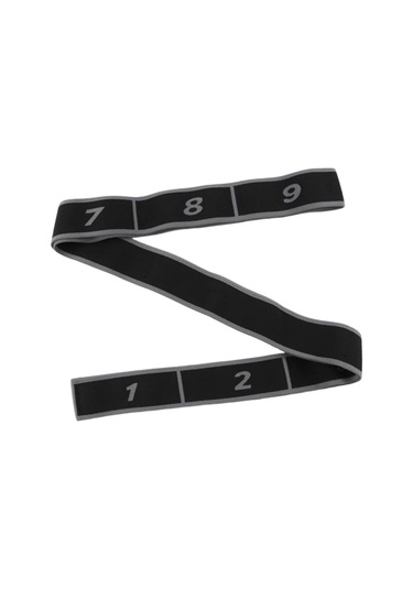 Suntek Esneme Direnç Bandı, Egzersiz Pilates Için Yoga Kayışı Gri