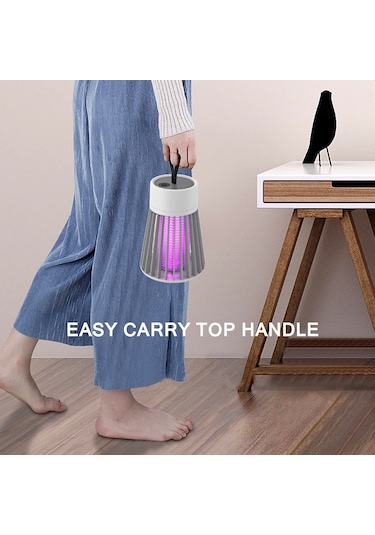 Ruicoo "taşınabilir Şarjlı Sivrisinek Yakalama Lambası - 360 Etkili, Sessiz Ve Güçlü"