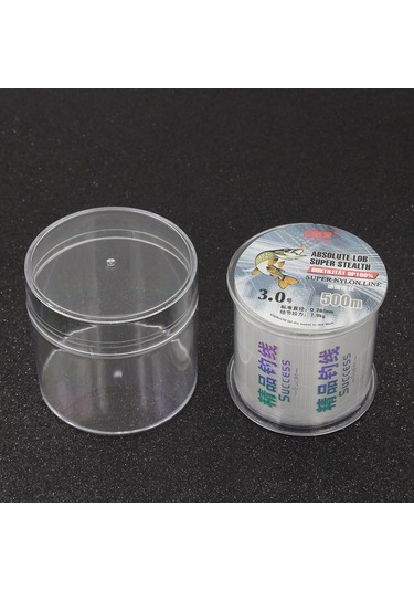 Reedark Beyaz 3.0 Nilon Balıkçılık Misini 500m - Dayanıklı, Hızlı Su Girişi, Düşük Genleşme