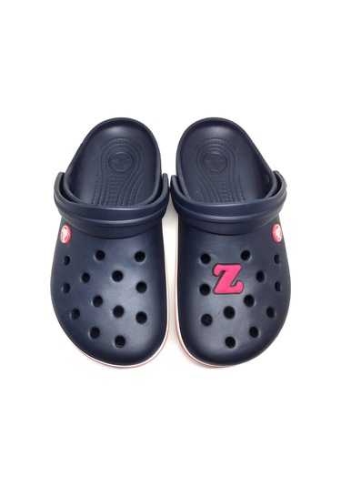 Crocs Terlik Süsü & Renkli Aksesuar Harf Jibbitz Fuşya