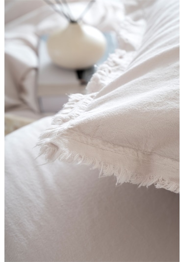 Boho Sade Natural Krem % 100 Pamuk Nevresim Takımı Çift Kişilik 2 540862 Diğer