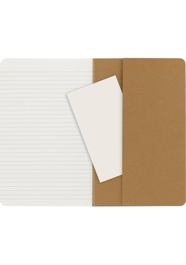 Moleskine Çizgili Cahier Not Defteri 3 Lü Set L Boy Kraft Kahve