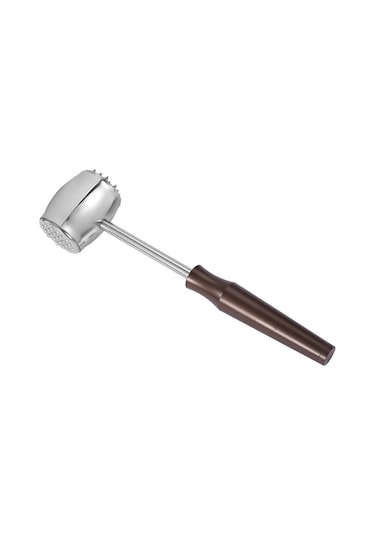 Cbtx 304 Paslanmaz Çelik Sığır Çekiç Kalınlaşmış Katı Tokmağı Mutfak Çift Taraflı Et Gevşek, Sap: Alüminyum