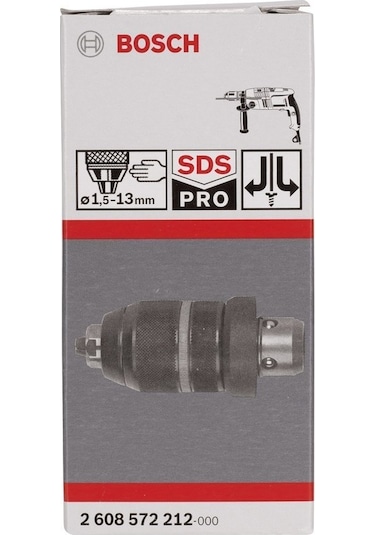 Bosch SDS-Plus GBH 2-26DFR Mandren 1.5 - 13 MM - 2608572212