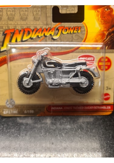 Matchbox 1/64 Ducati Scrambler Indiana Jones Özel Seri