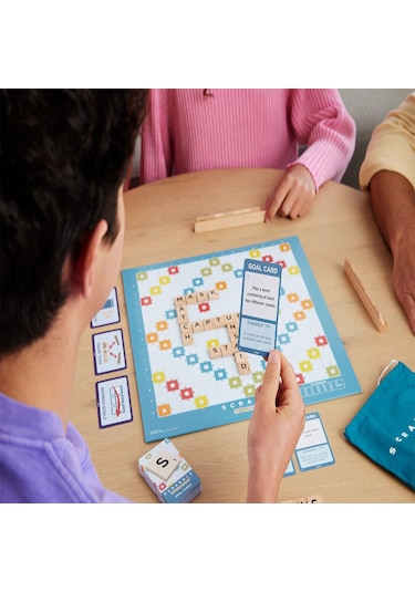 Jlj64 Scrabble Orijinal Ahşap İkisi Bir Arada Türkçe