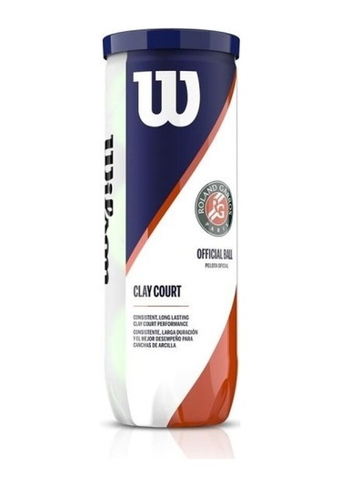 Wilson Roland Garros 3'lü Tenis Topu Wrt125000