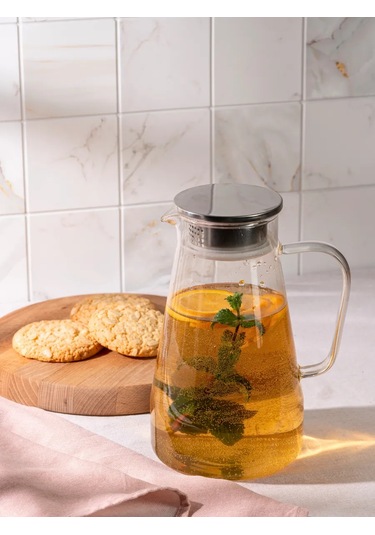 Purecrystal Cam Su Sürahisi-çaydanlık 1600 Ml 438711388