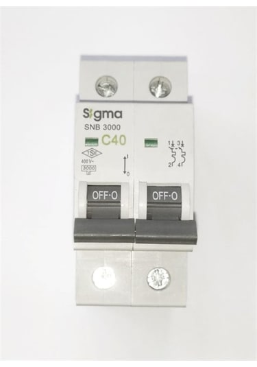 Sigma 2x40 Amper Otomatik Sigorta 3sb240c