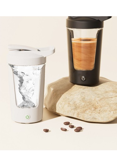 Tam Otomatik Karıştırma Kabı Elektrikli Kahve Fincanı Şarj Edilebilir